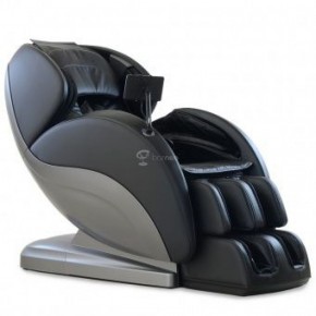 Массажное кресло PS6500 черно-серебряное в Ревде - revda.ok-mebel.com | фото