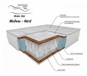 Матрас Hard 1200*1900/1950/2000*h200 в Ревде - revda.ok-mebel.com | фото