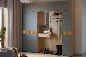 МЕБЕЛЬСОН К12 Прихожая (графит) в Ревде - revda.ok-mebel.com | фото