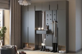 МЕБЕЛЬСОН К32 Прихожая (графит) в Ревде - revda.ok-mebel.com | фото