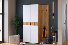 МЕБЕЛЬСОН К7 Прихожая (белое дерево) в Ревде - revda.ok-mebel.com | фото
