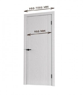 Межкомнатная дверь Bolivar Каньон браун (комплект) 900 в Ревде - revda.ok-mebel.com | фото