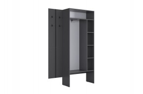 МЕРСИ Прихожая (модульная) графит в Ревде - revda.ok-mebel.com | фото 7