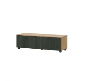 МИЛАН Гостиная (Дуб Золотой/Олива софт) модульная в Ревде - revda.ok-mebel.com | фото 7