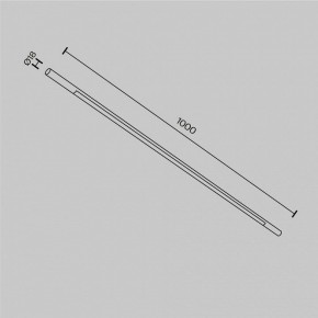 Модульный светильник Maytoni Basis C100CL-L1000-24W3-6K-BS в Ревде - revda.ok-mebel.com | фото 6