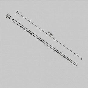 Модульный светильник Maytoni Points C101CL-L1000-24W3-6K-BS в Ревде - revda.ok-mebel.com | фото 6