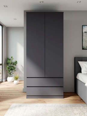 МОРИ МШ 900.2 Шкаф (графит) в Ревде - revda.ok-mebel.com | фото 3