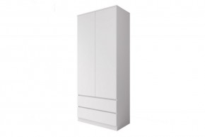 МОРИ МШ 900.2 Шкаф с 2мя дв и 2мя ящ. (белый) в Ревде - revda.ok-mebel.com | фото