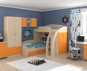 Набор для детской Соня 1-2-3 (800*1900) в Ревде - revda.ok-mebel.com | фото 2