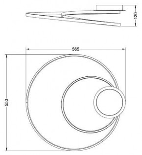 Накладной светильник Arte Lamp Millo A3893PL-30BK в Ревде - revda.ok-mebel.com | фото 2