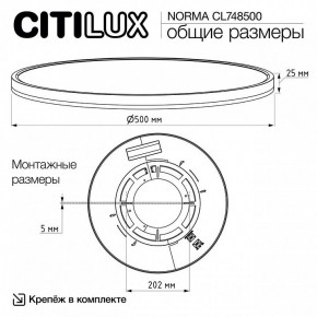 Накладной светильник Citilux Norma CL748500 в Ревде - revda.ok-mebel.com | фото 11