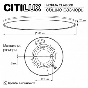 Накладной светильник Citilux Norma CL748600 в Ревде - revda.ok-mebel.com | фото 10