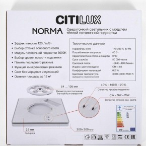 Накладной светильник Citilux Norma CL748K301 в Ревде - revda.ok-mebel.com | фото 8