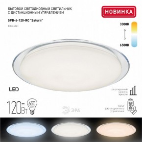 Накладной светильник Эра Классик SPB-6-120-RC Saturn (С) в Ревде - revda.ok-mebel.com | фото 3