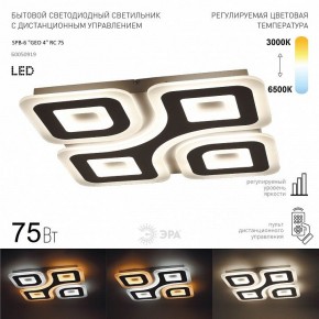 Накладной светильник Эра  SPB-6 GEO 4 RC 75 в Ревде - revda.ok-mebel.com | фото 2