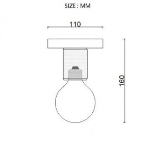 Накладной светильник Imperiumloft RH Utilitaire Socket 48,071 в Ревде - revda.ok-mebel.com | фото 7