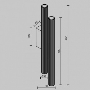 Накладной светильник Maytoni Calipso C082WL-24W2.7K-BS в Ревде - revda.ok-mebel.com | фото 4