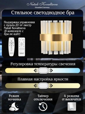 Накладной светильник Natali Kovaltseva ROYALTON LED LAMPS 81125/1W в Ревде - revda.ok-mebel.com | фото 6