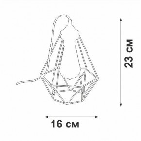 Настольная лампа декоративная Vitaluce V2803 V2803-1/1L в Ревде - revda.ok-mebel.com | фото 3