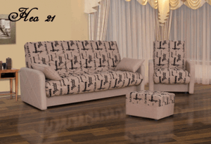 Комплект мягкой мебели НЕО 21М (3+1+ Пуф) в Ревде - revda.ok-mebel.com | фото 1