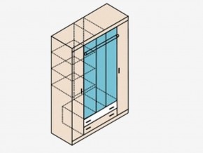 НИКА Н13 Шкаф для одежды в Ревде - revda.ok-mebel.com | фото 5