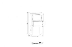 НИКОЛЬ 25 Шкаф 5-ти створчатый в Ревде - revda.ok-mebel.com | фото 7