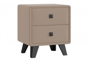 НИКОЛЬ Тумба узкая 2 ящика (бежевый) в Ревде - revda.ok-mebel.com | фото
