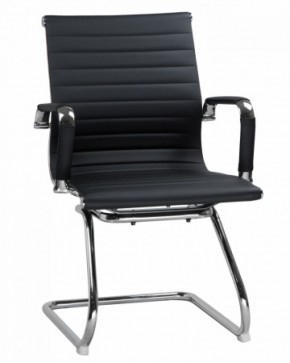 Офисное кресло для посетителей LMR-102N Черный в Ревде - revda.ok-mebel.com | фото