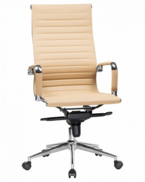 Офисное кресло для руководителей DOBRIN CLARK LMR-101F бежевый в Ревде - revda.ok-mebel.com | фото 1