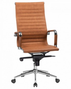 Офисное кресло для руководителей DOBRIN CLARK LMR-101F светло-коричневый №321 в Ревде - revda.ok-mebel.com | фото 1