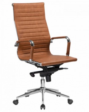 Офисное кресло для руководителей DOBRIN CLARK LMR-101F светло-коричневый №321 в Ревде - revda.ok-mebel.com | фото 2