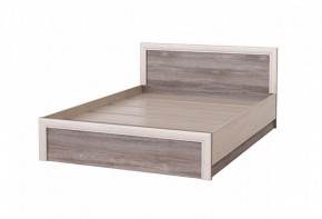 ОКТАВА Кровать 1600 (дуб клабхаус серый) в Ревде - revda.ok-mebel.com | фото