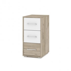ОЛИВИЯ О62 Комод-тумба (дуб серый/белый) в Ревде - revda.ok-mebel.com | фото