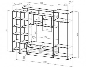 ОСКАР Гостиная (ЯШТ/ЯШС) в Ревде - revda.ok-mebel.com | фото 2