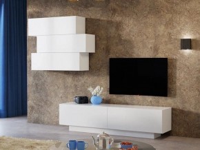 ПАОЛА Гостиная (Белый/Белый) в Ревде - revda.ok-mebel.com | фото 4