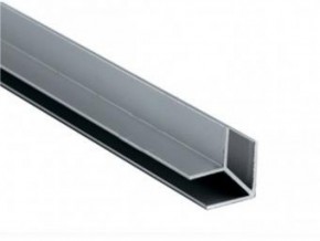 Планка угловая "W" 4 мм для стеновой панели (алюминий) в Ревде - revda.ok-mebel.com | фото