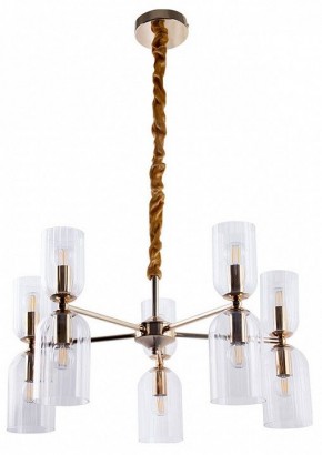 Подвесная люстра Arte Lamp Charm A1623LM-10GO в Ревде - revda.ok-mebel.com | фото