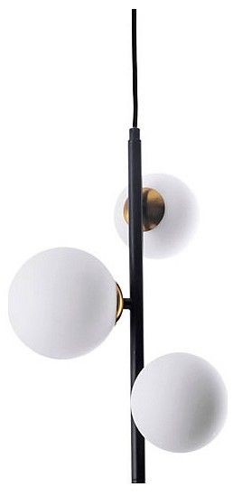 Подвесная люстра Arte Lamp Gemini A2243SP-3BK в Ревде - revda.ok-mebel.com | фото