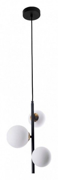 Подвесная люстра Arte Lamp Gemini A2243SP-3BK в Ревде - revda.ok-mebel.com | фото 2