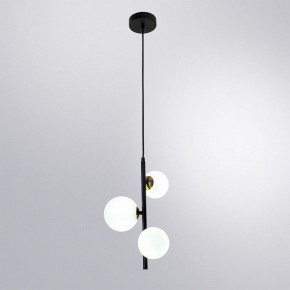 Подвесная люстра Arte Lamp Gemini A2243SP-3BK в Ревде - revda.ok-mebel.com | фото 3