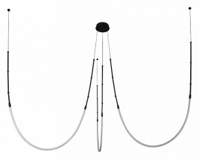 Подвесная люстра Arte Lamp Klimt A2850SP-38BK в Ревде - revda.ok-mebel.com | фото