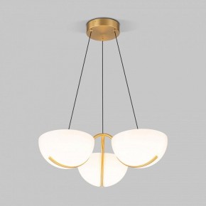Подвесная люстра Eurosvet Emisfero 50083/3 LED золото в Ревде - revda.ok-mebel.com | фото 2