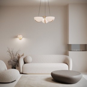 Подвесная люстра Eurosvet Emisfero 50083/3 LED золото в Ревде - revda.ok-mebel.com | фото 4