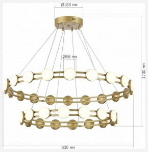 Подвесная люстра ST-Luce MONRO SL6610.203.36 в Ревде - revda.ok-mebel.com | фото 4