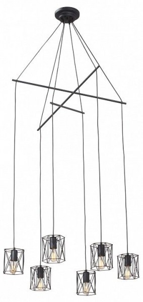 Подвесная люстра Vitaluce V3028 V3028-1/6S в Ревде - revda.ok-mebel.com | фото