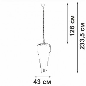 Подвесная люстра Vitaluce V5311 V5311-0/13 в Ревде - revda.ok-mebel.com | фото 2