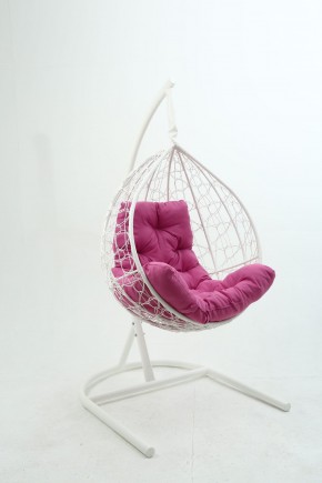 Подвесное кресло Бароло (белый/розовый) в Ревде - revda.ok-mebel.com | фото