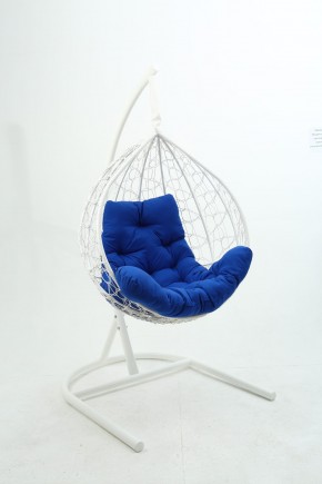 Подвесное кресло Бароло (белый/синий) в Ревде - revda.ok-mebel.com | фото