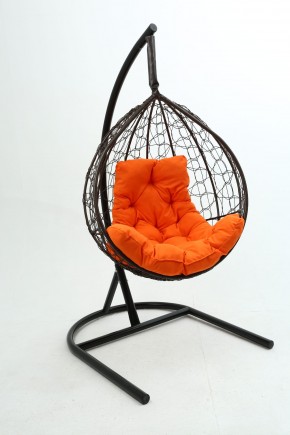 Подвесное кресло Бароло (коричневый/оранжевый) в Ревде - revda.ok-mebel.com | фото