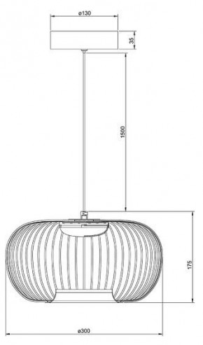 Подвесной светильник Arte Lamp Flare A3527SP-12BK в Ревде - revda.ok-mebel.com | фото 3